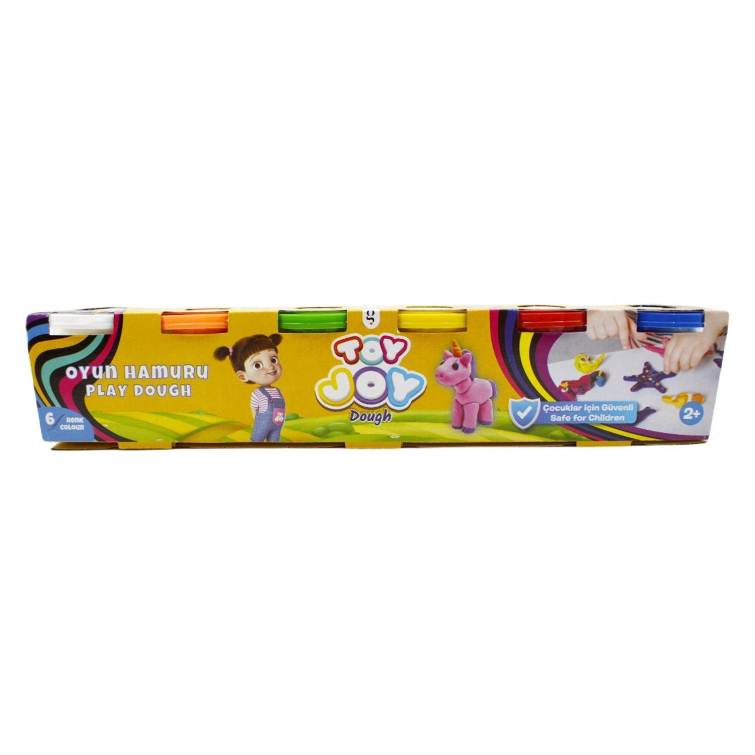 Kurumayan ve Yenilebilen Oyun Hamuru Toy Joy 6x50 gr