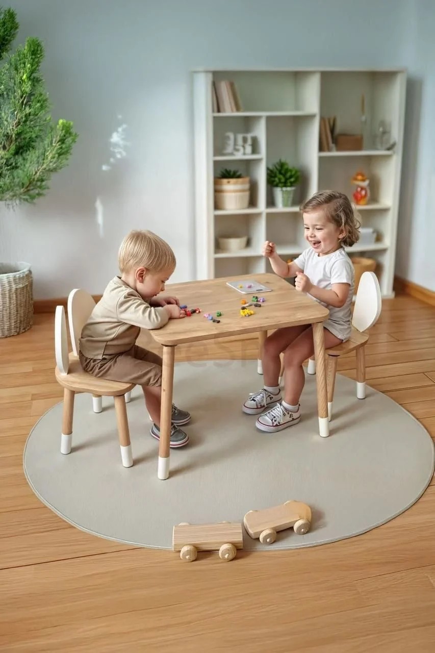 Safir Meşe Montessori Masa Sandalye Takımı