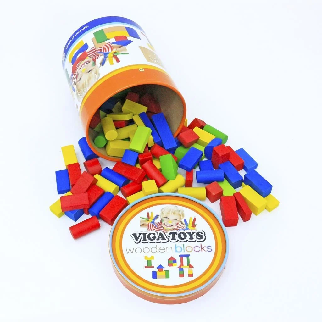 Ahsap Bloklar 120 Parca