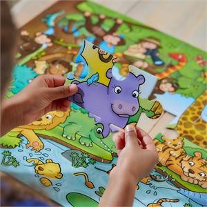 Who'S in The Jungle Orman Puzzle