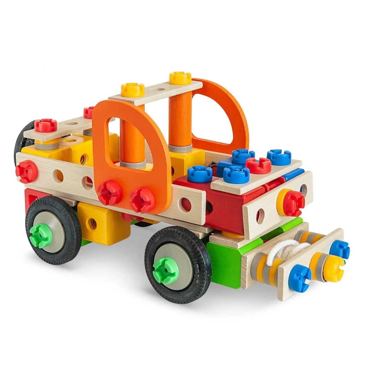 Ahşap Tekerlekli Mobil Vinç