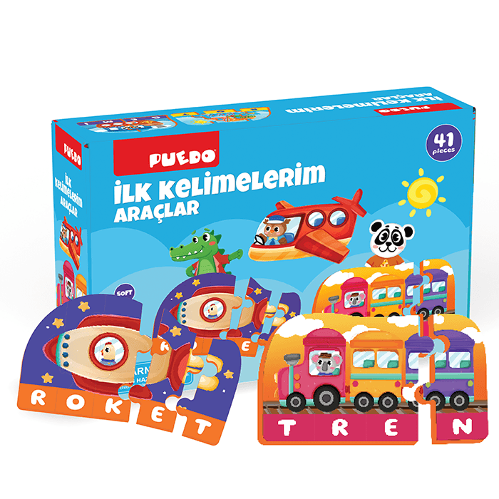 İlk Kelimelerim Puzzle - Araçlar