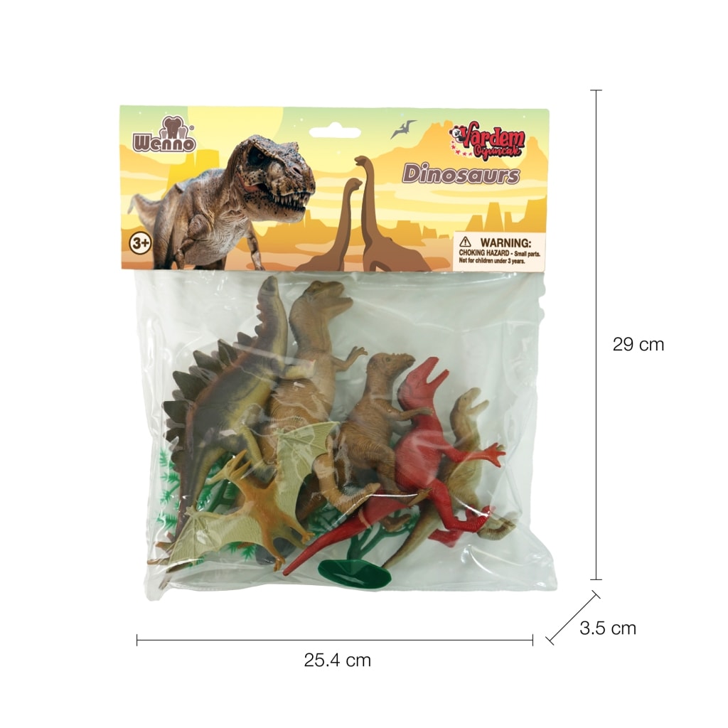 Dinazor Plastik Hayvan Oyun Seti 9 Parça