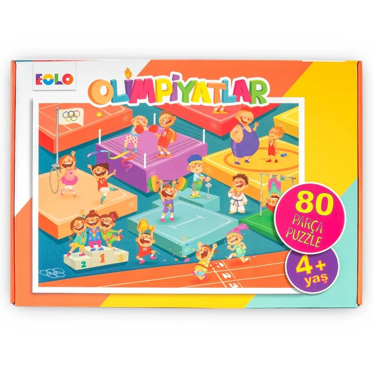 80 Parça Yer Puzzle – Olimpiyatlar