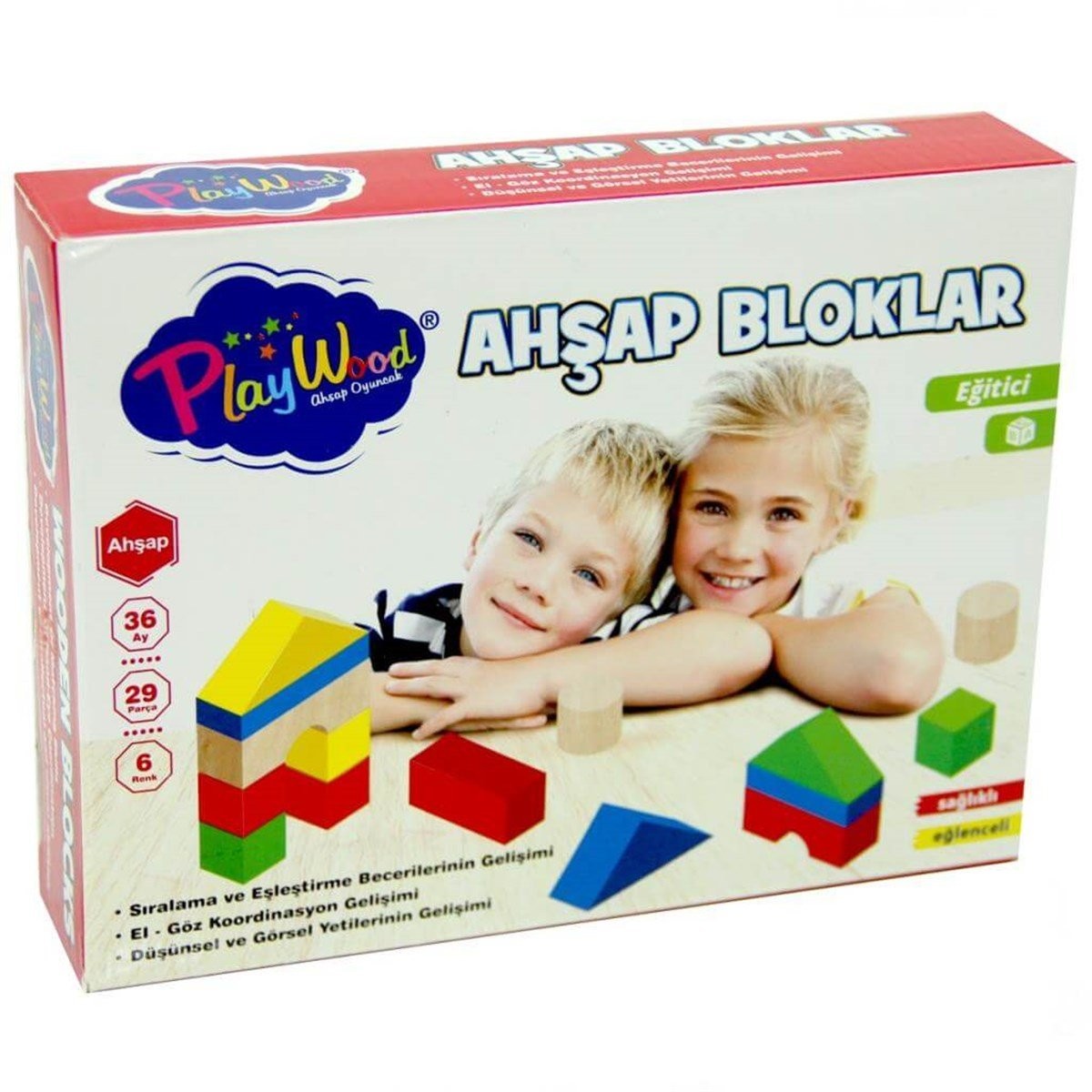 Ahşap Bloklar 29 Parça