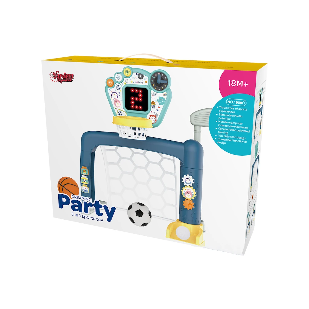 Futbol, Basket ve Golf Oyun Seti 