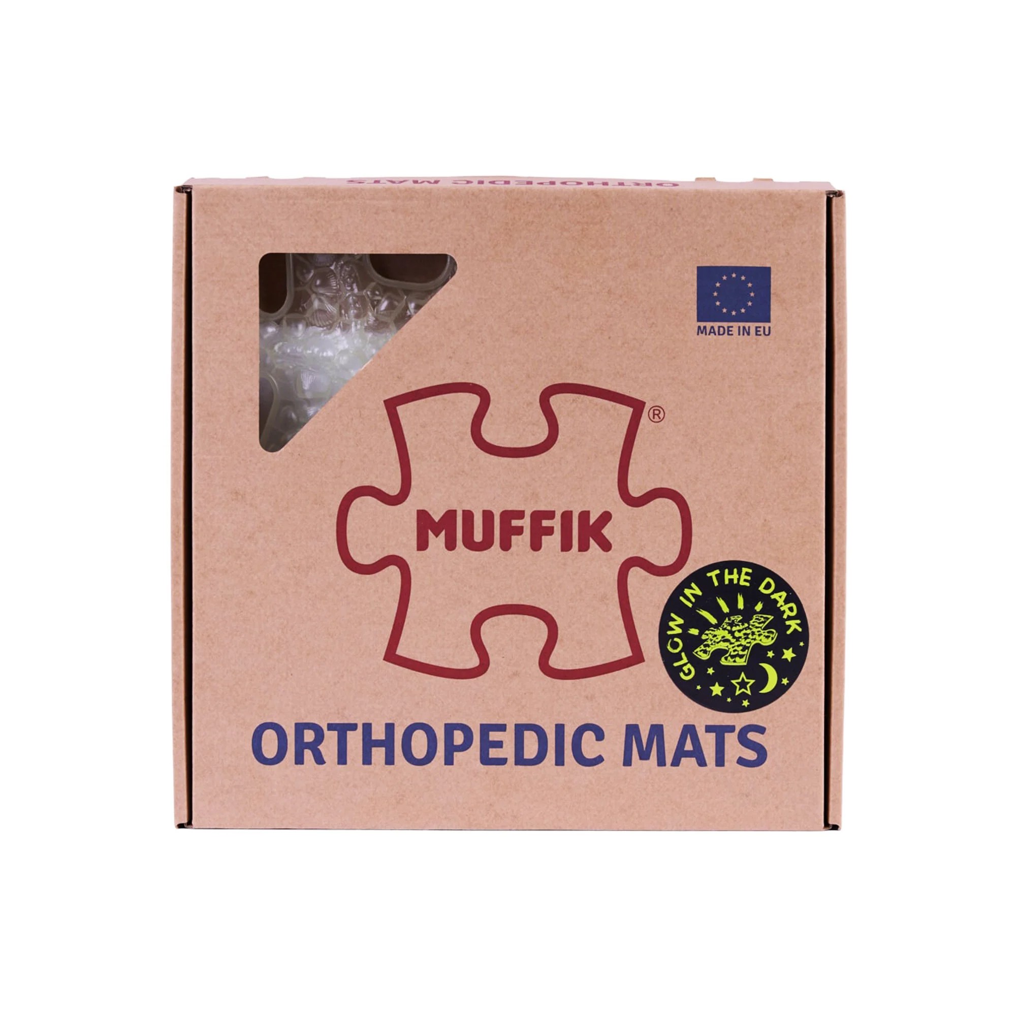 Muffik Ortopedik Duyu Matı Parlayan Set 4 Lü