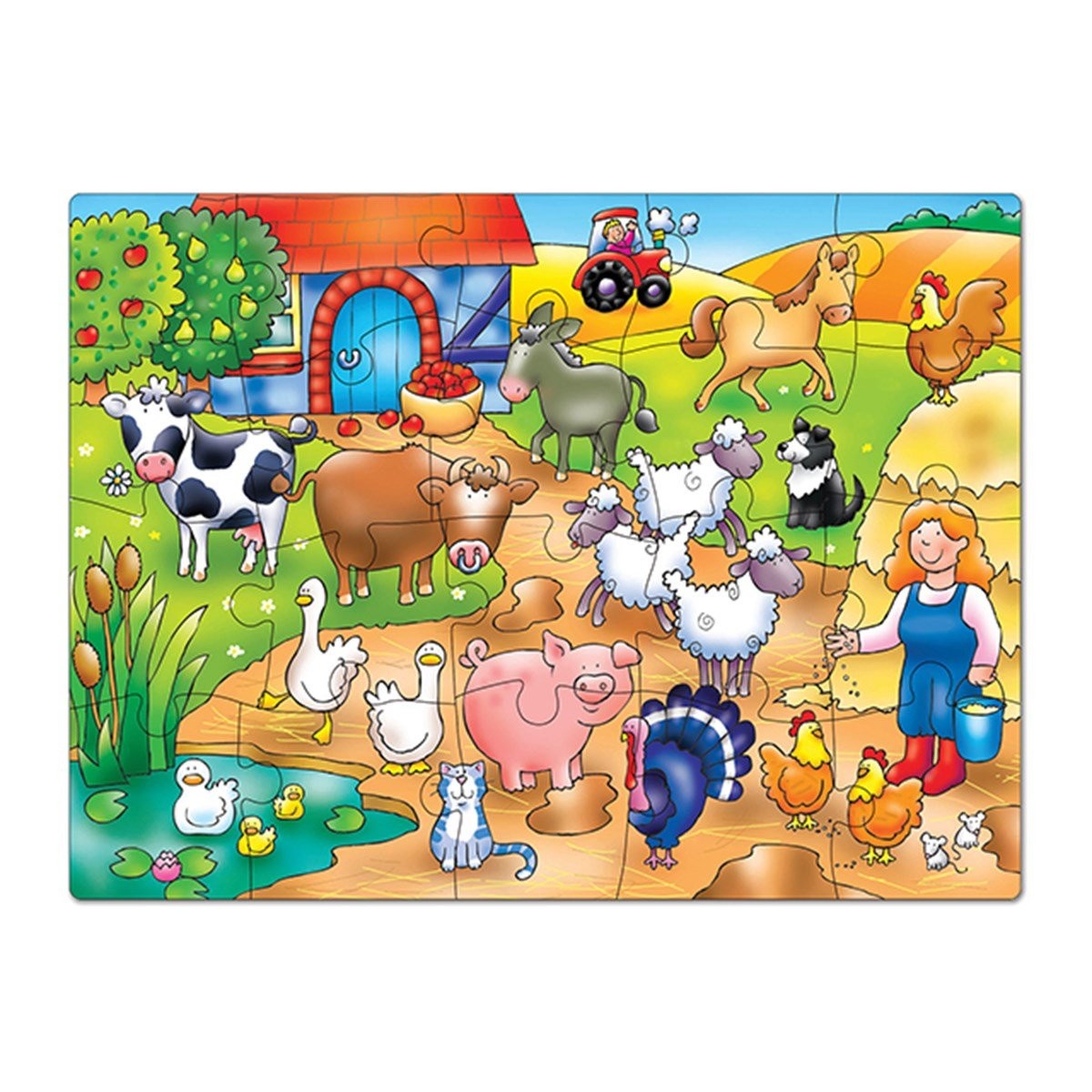 Who's On The Farm 3+ Yaş Puzzle Kategori Puzzle