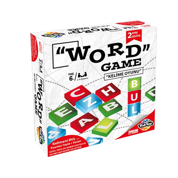 Word The Game Kelime Oyunu 6+Yaş Ahşap