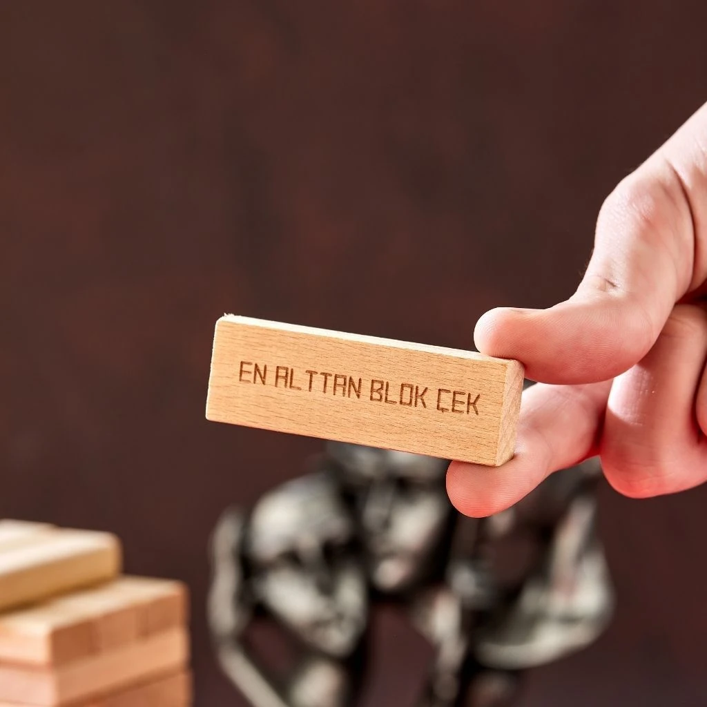 Cezalı Tower Ahşap Denge Oyunu