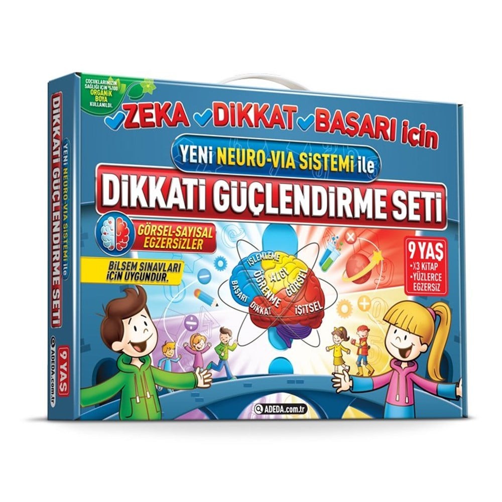 Dikkati Güçlendirme Seti 9 Yaş