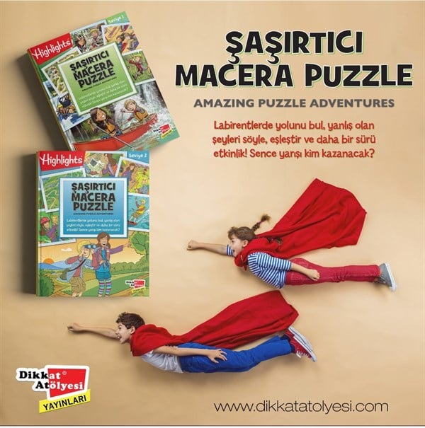 Şaşırtıcı Macera Puzzle 2'li Set
