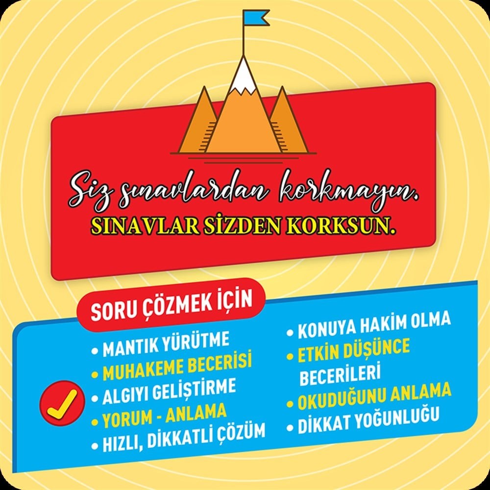 Dikkati Güçlendirme Seti 8. Sınıf 14 Yaş