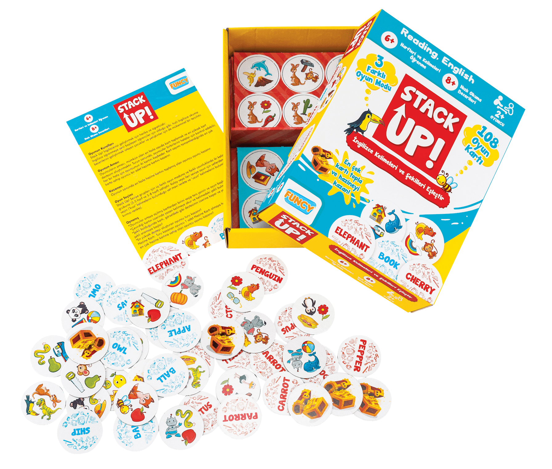 Stack Up! İngilizce Kutu Oyunu