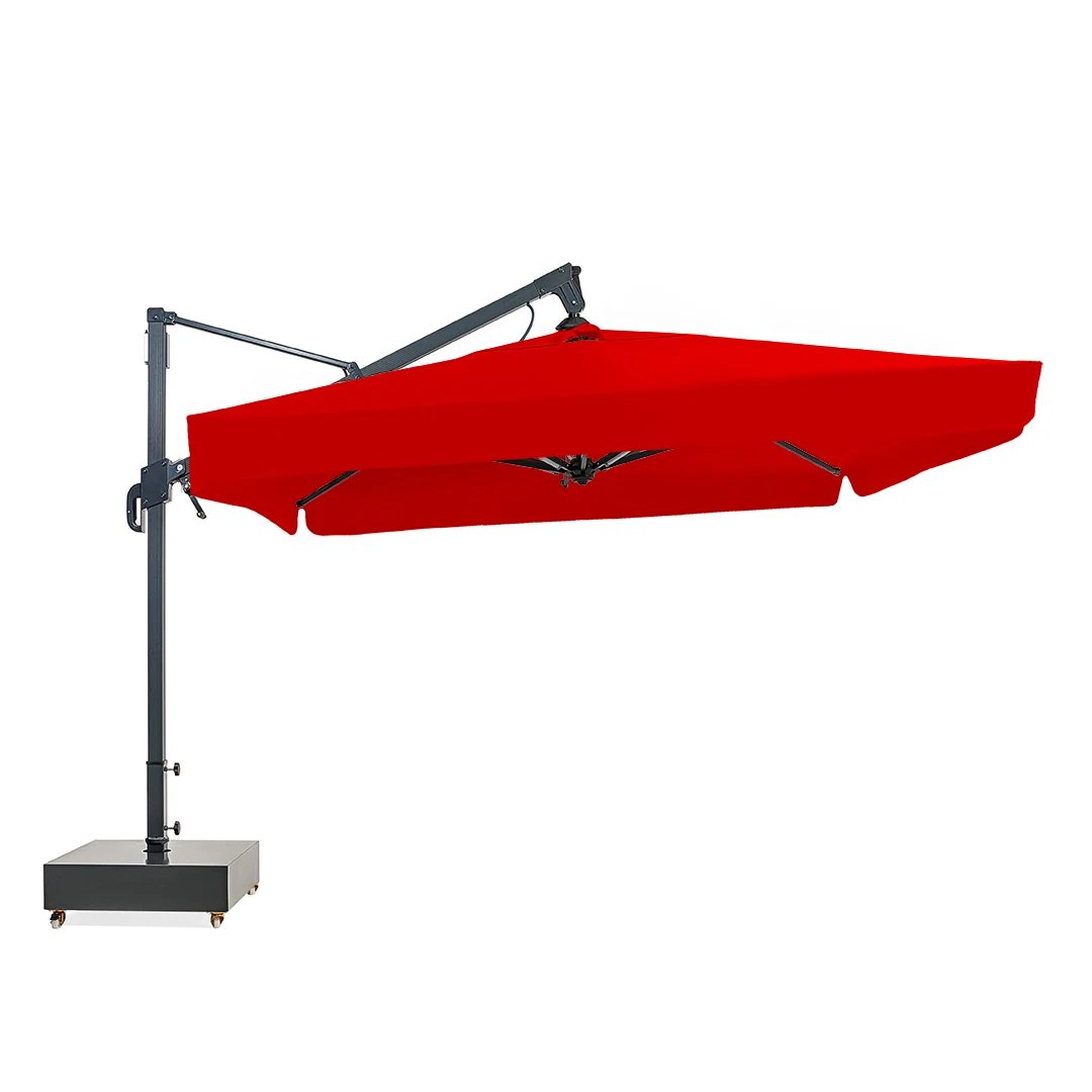 Nevada 300x300 Akrilik Kumaşlı + Metal Ayaklı + Kapaklı Yandan Gövdeli Şemsiye