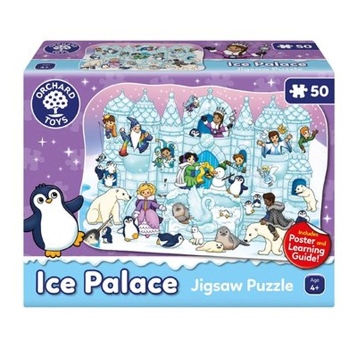 Ice Palace Çocuk Şato Puzzle 50 Parça