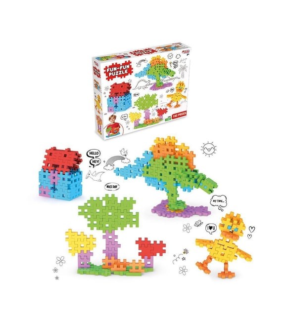  Fun Fun Puzzle Lego 192 Parça