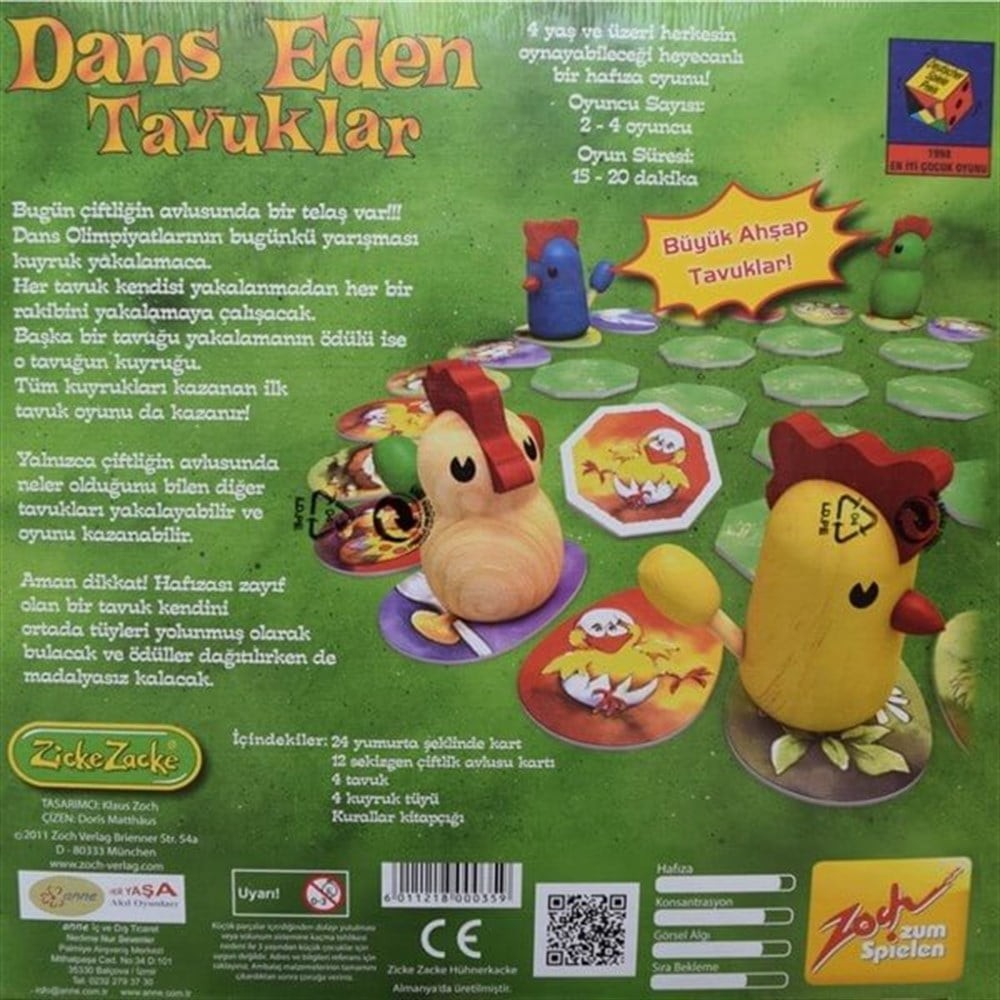 Dans Eden Tavuklar Yaş:4-99