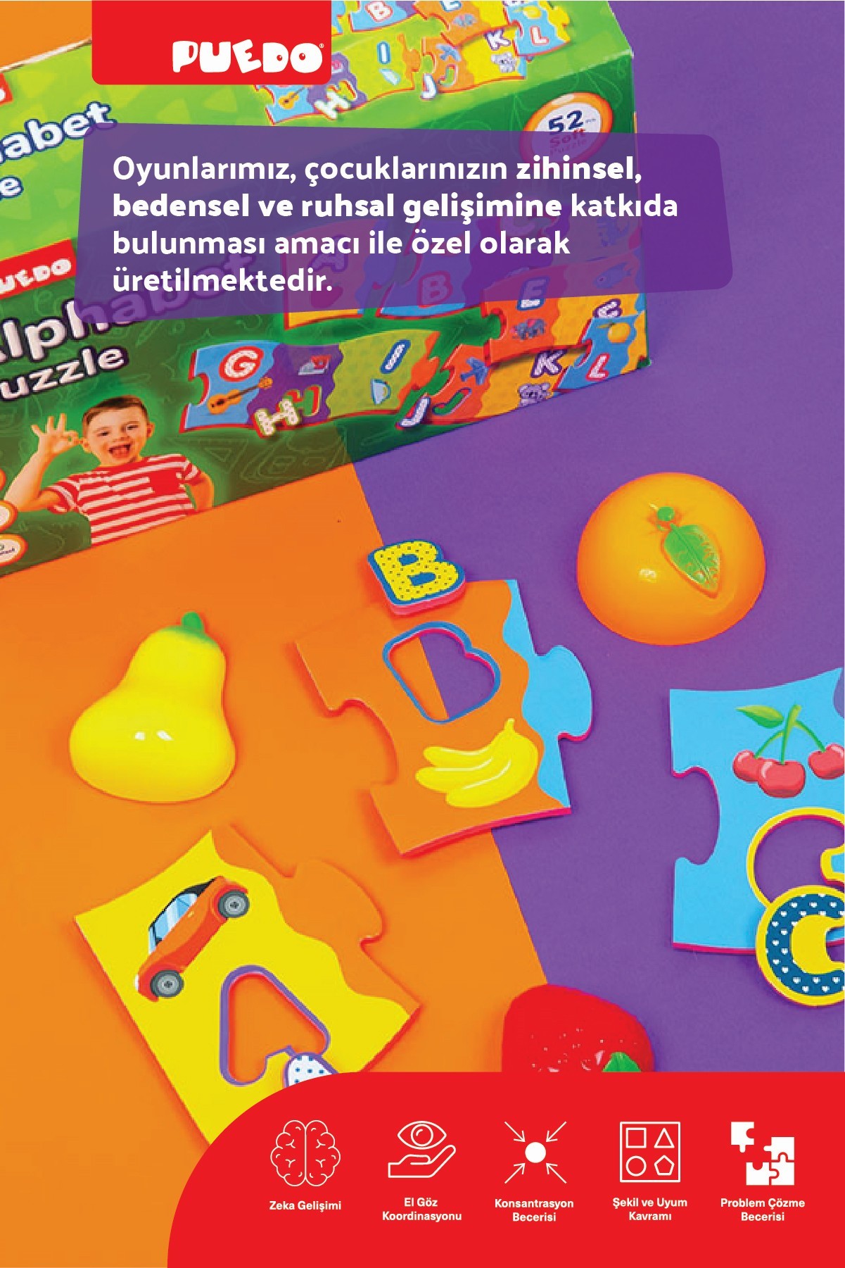 Türkçe Alfabe Puzzle