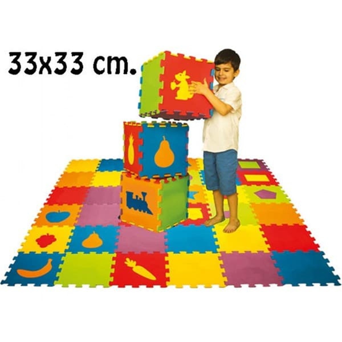 Eva Puzzle 33x33x7 cm Hayvanlar