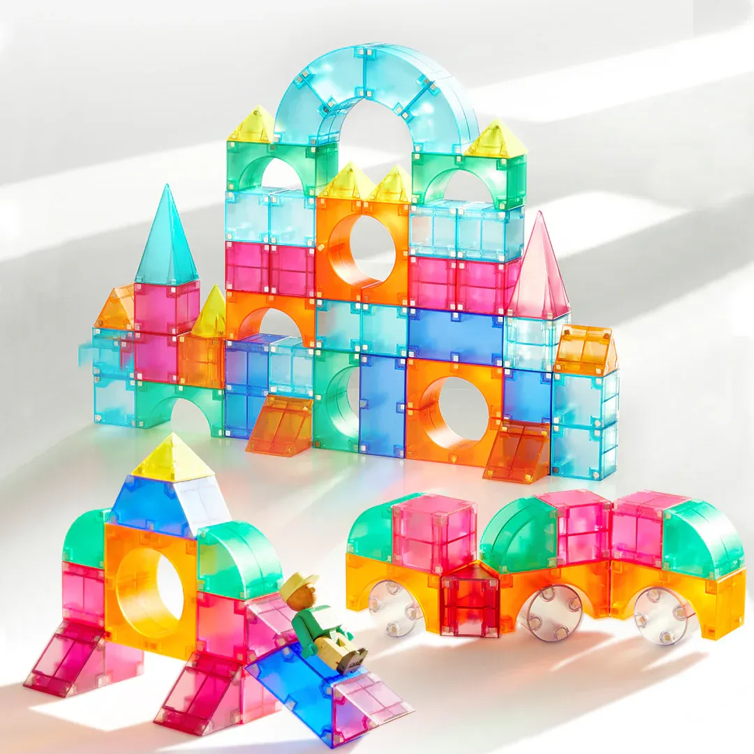 Yaratıcı Manyetik İnşaat Blokları - 20 Parça