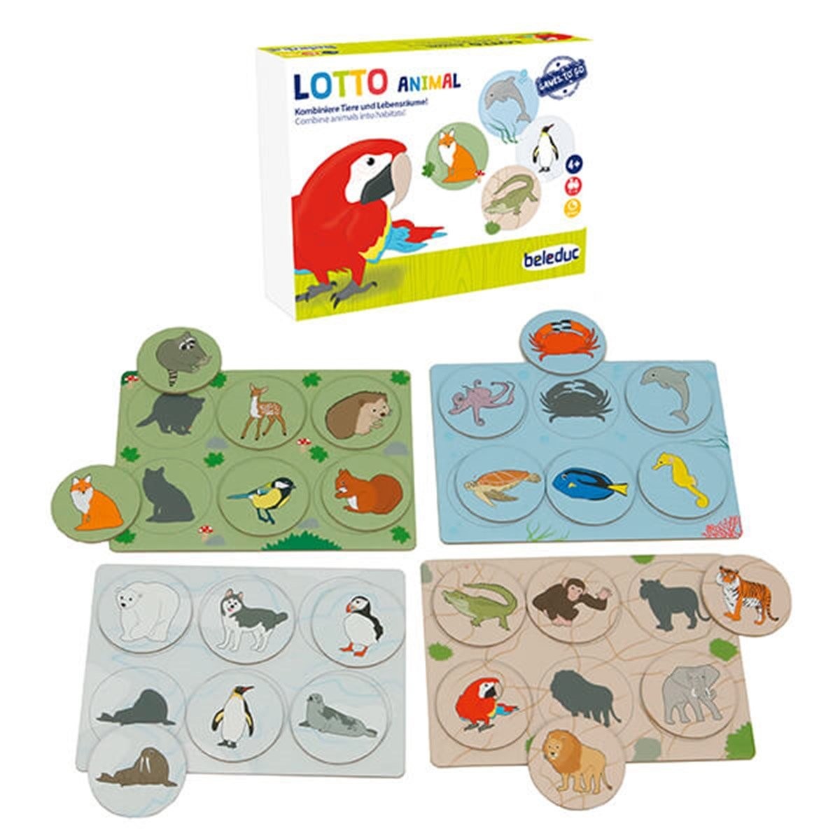 Vahşi Doğa Tombala (Lotto Animal)