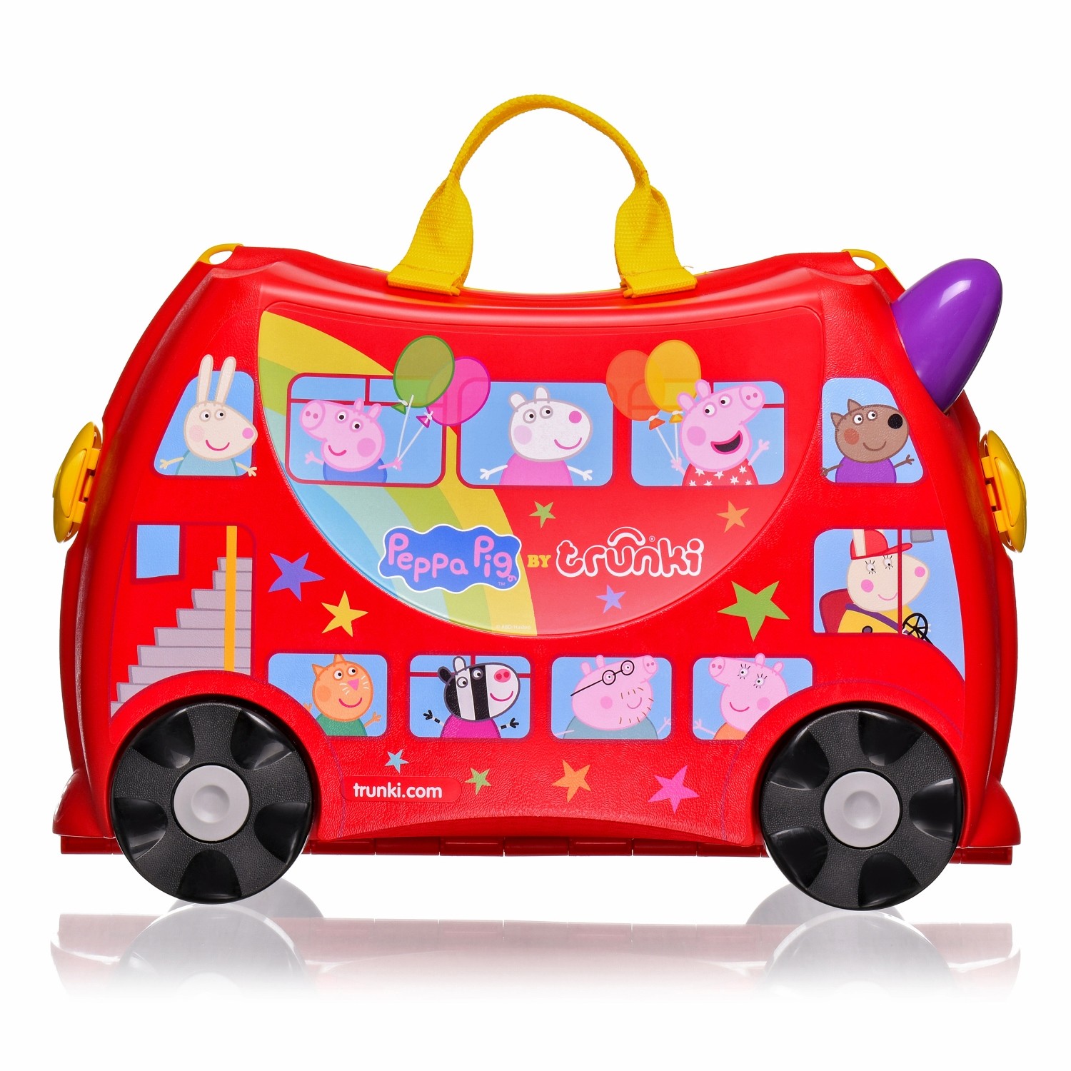 Trunki Çocuk Bavulu - Peppa Pig Party Bus