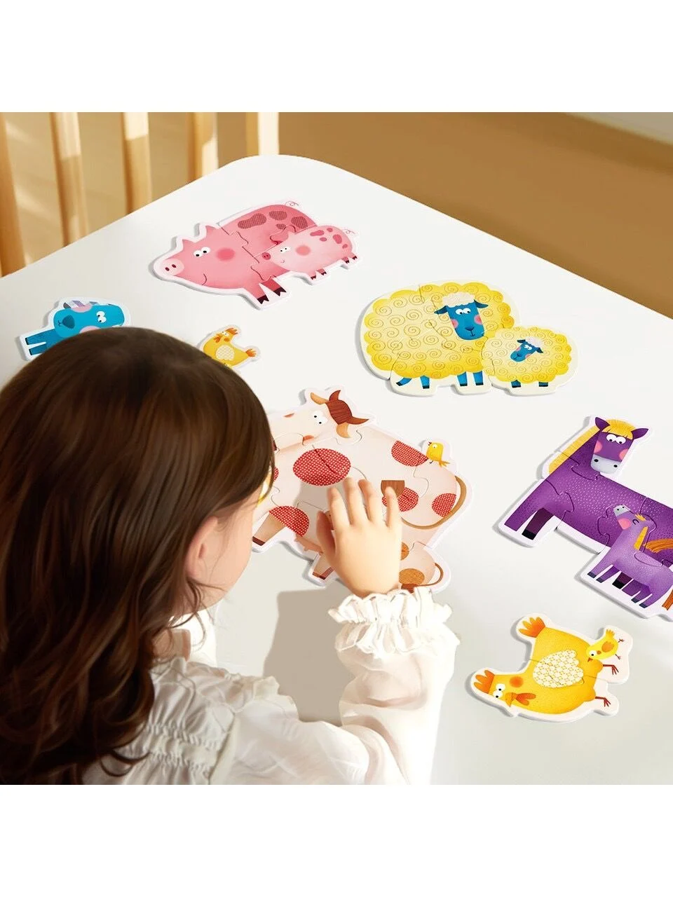 My First Puzzle Çiftlik Hayvanları