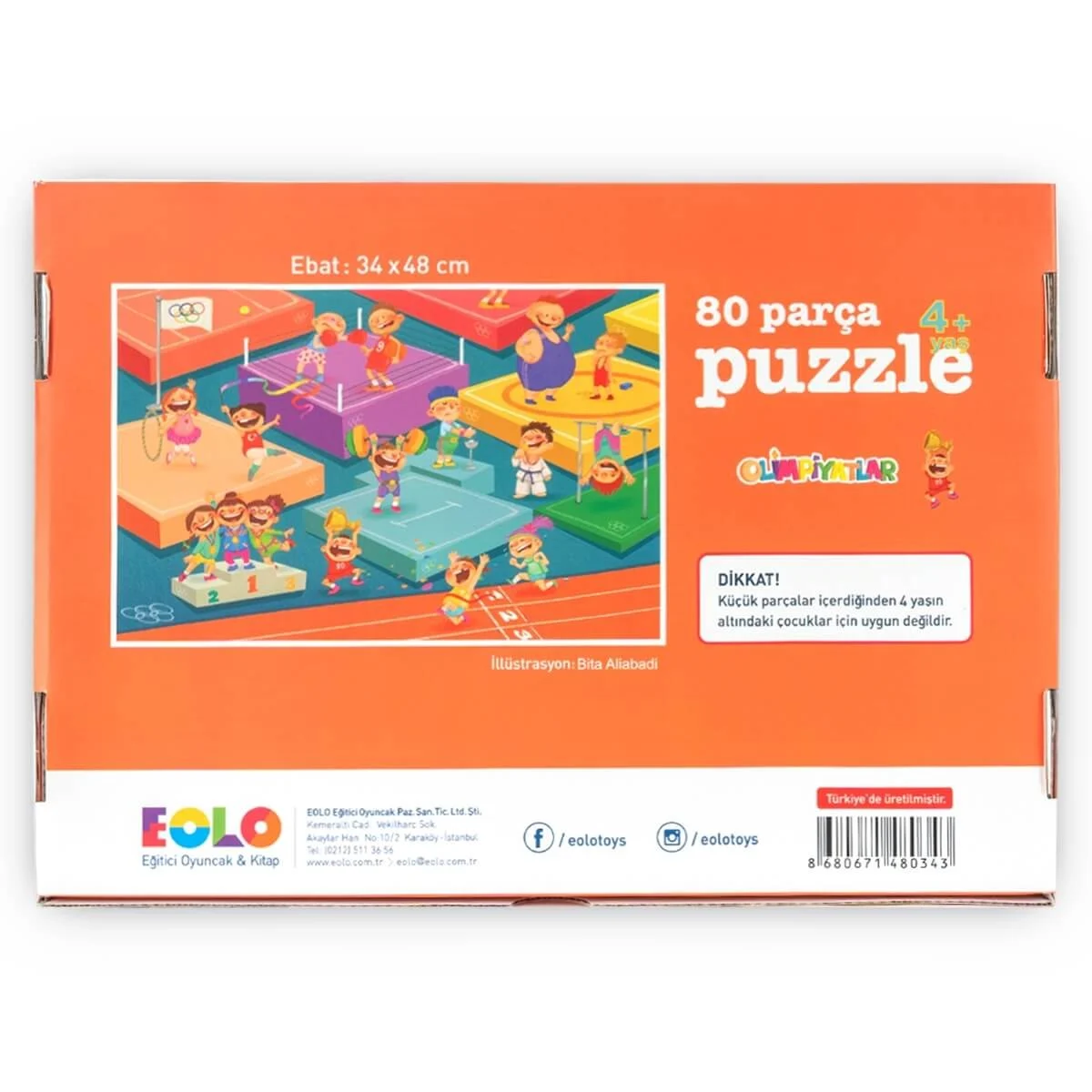 80 Parça Yer Puzzle – Olimpiyatlar