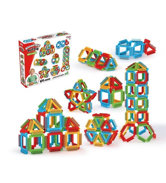 Geometrik Puzzle 64 Parça