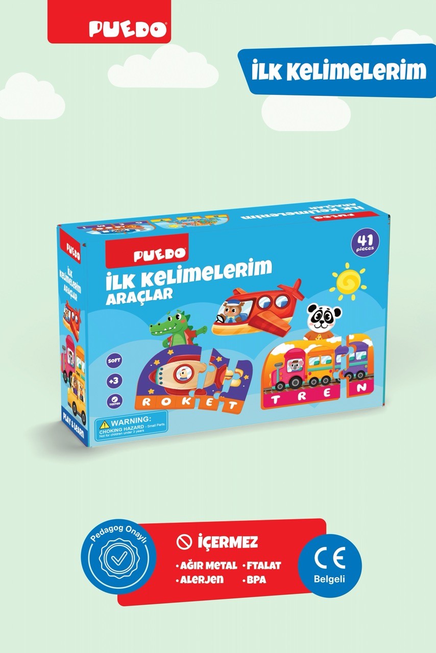 İlk Kelimelerim Puzzle - Araçlar