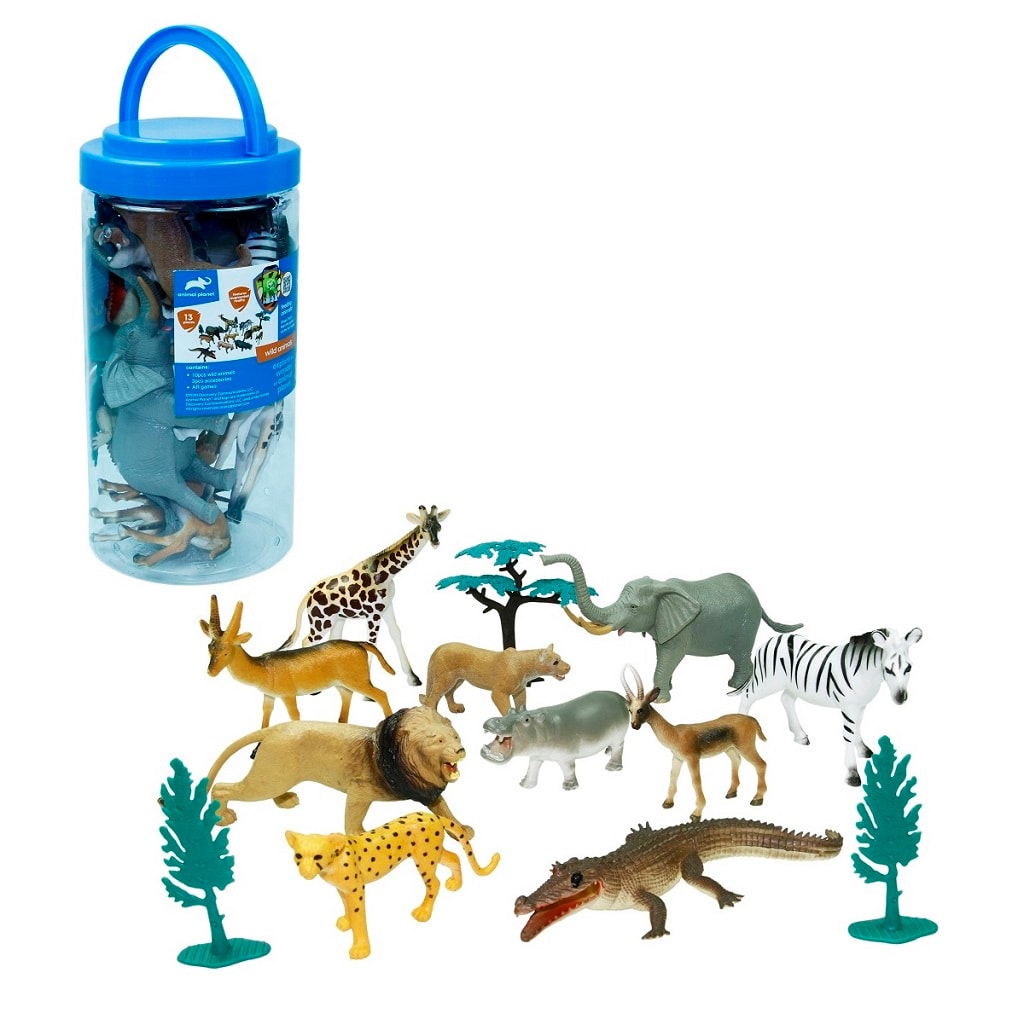 Vardem 23Cm Kovada 13 Parça Vahşi Hayvan Seti