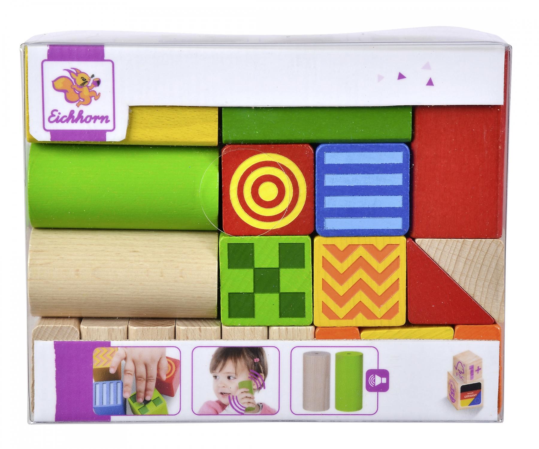 Eichhorn Ahşap Renkli Sesli Bloklar