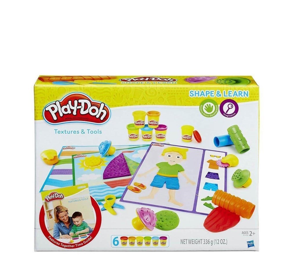 Play-Doh Dokuları Öğreniyorum Kalıp ve Oyun Hamuru