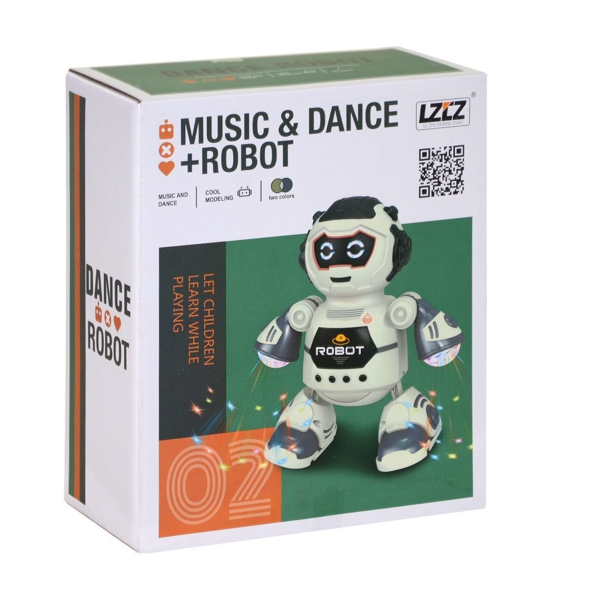 Müzikli Işıklı Dans Eden Robot