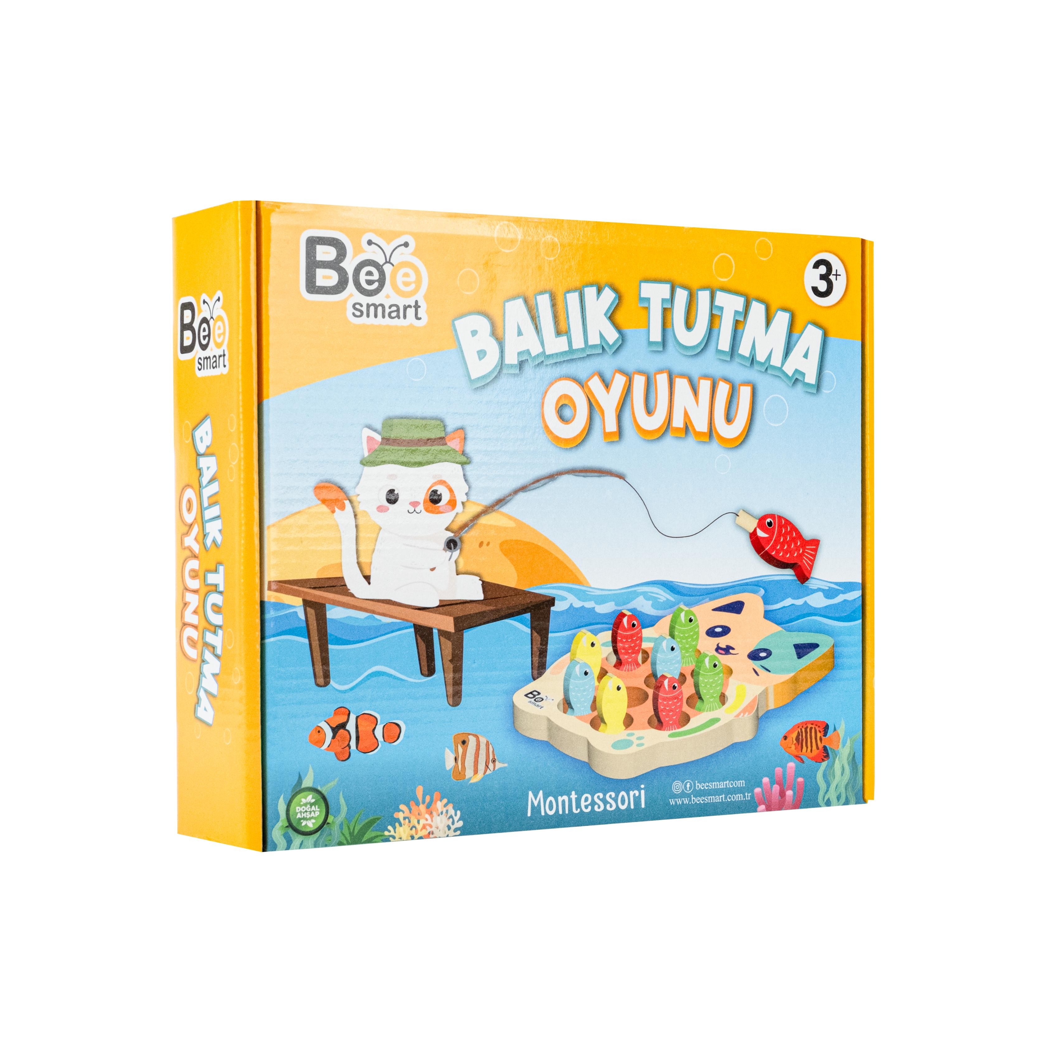 Ahşap Balık Tutma  Oyunu 3+