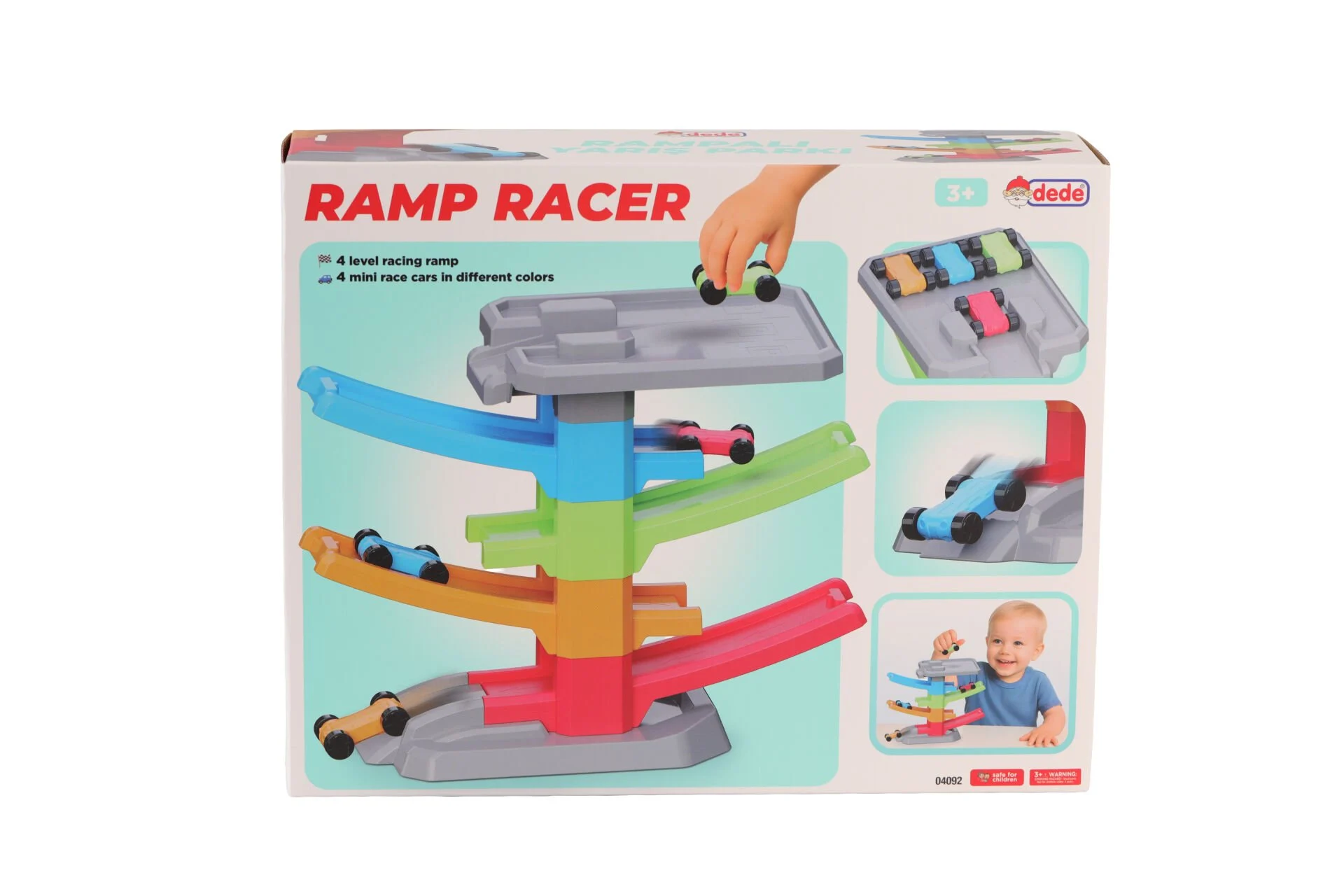 Rampalı Yarış Arabalı 4 Katlı