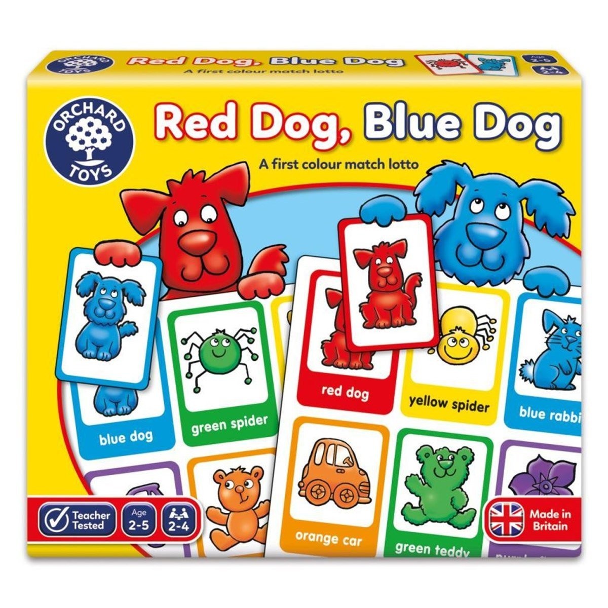 Red Dog Blue Dog 2-5 Yaş