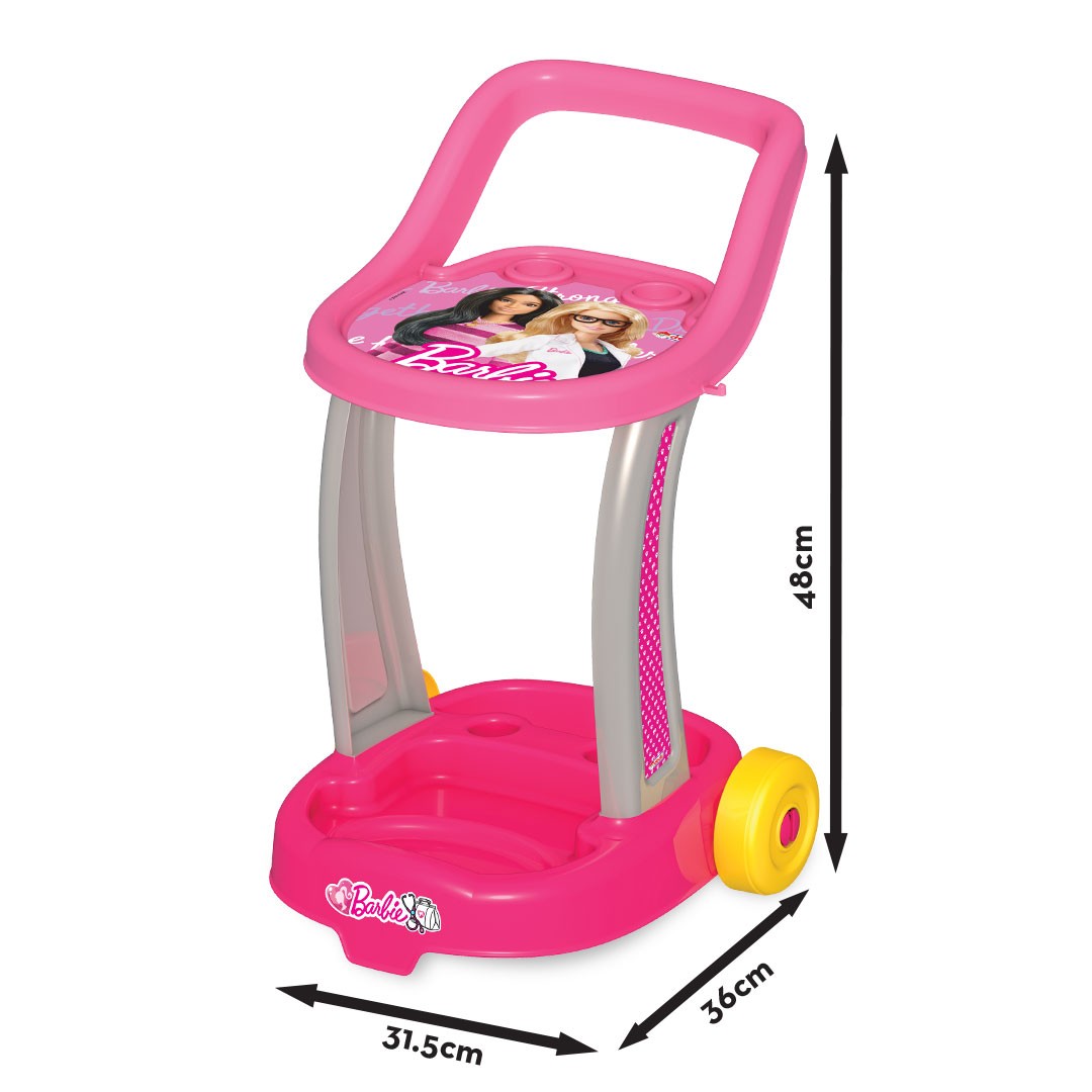 Kız Çocuk Barbie Doktor Servis Arabası