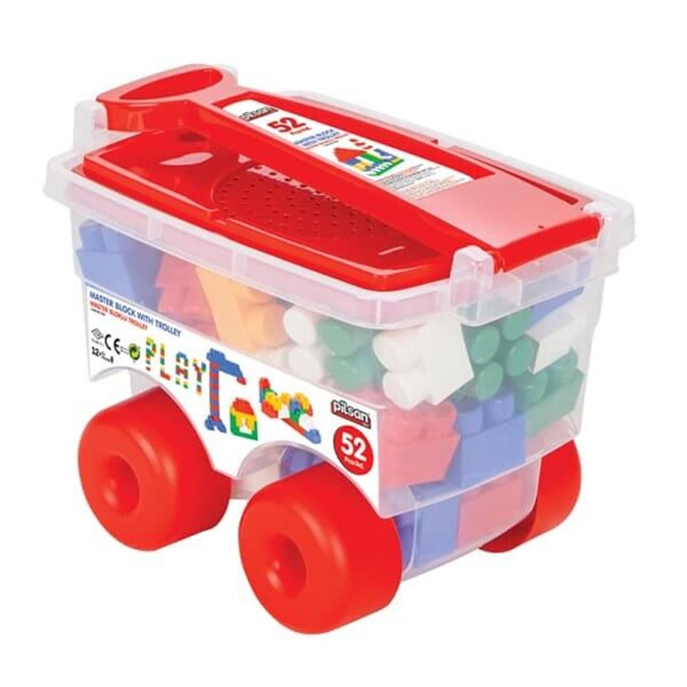 Master Bloklu Trolley 52 Parça