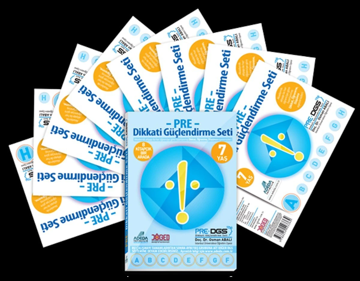 PRE Dikkati Güçlendirme Seti 7 Yaş Set