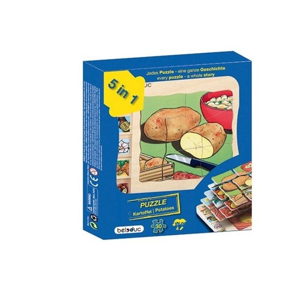 Beleduc Kat Kat Patates Puzzle