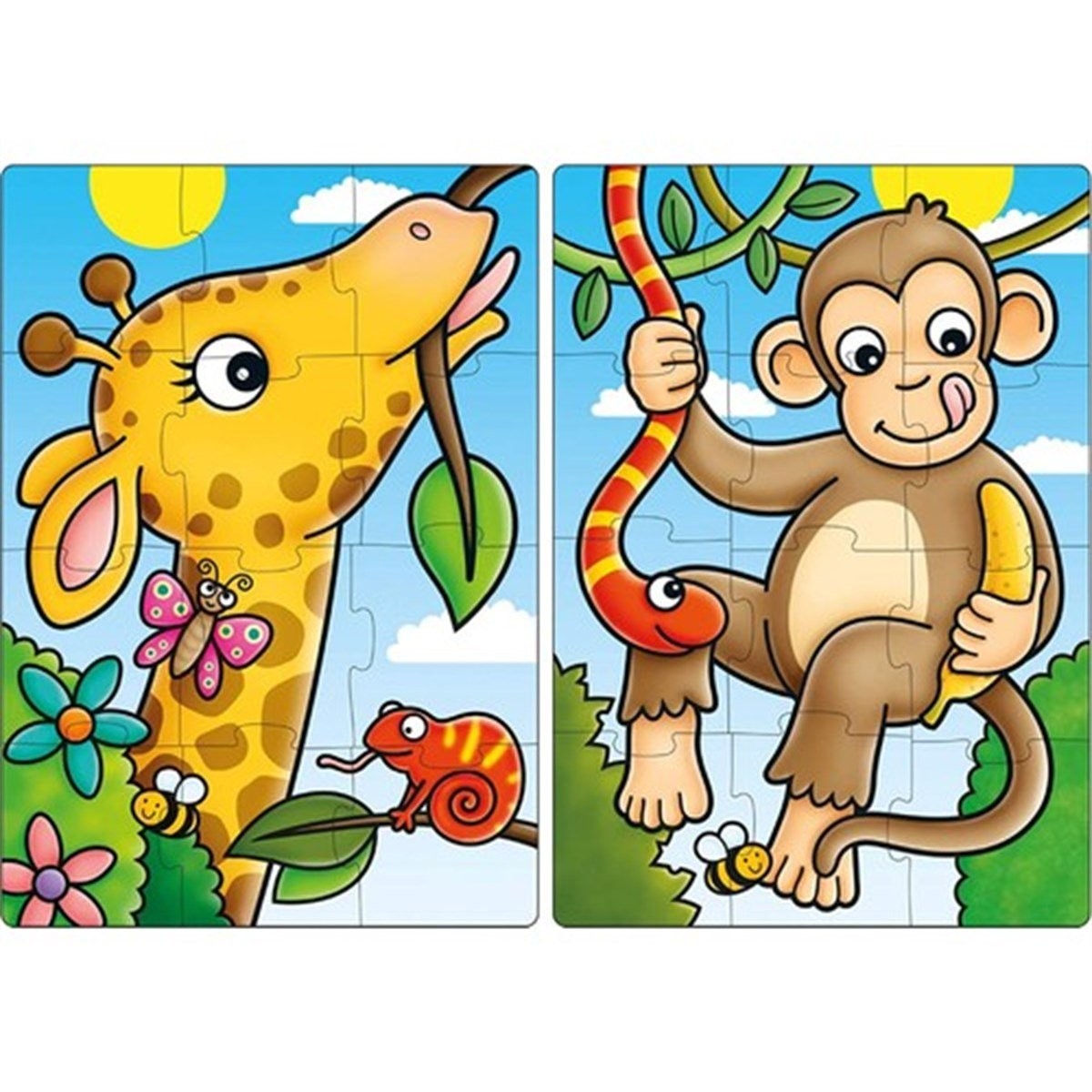 First Jungle Friends İlk Orman Arkadaşları Puzzle