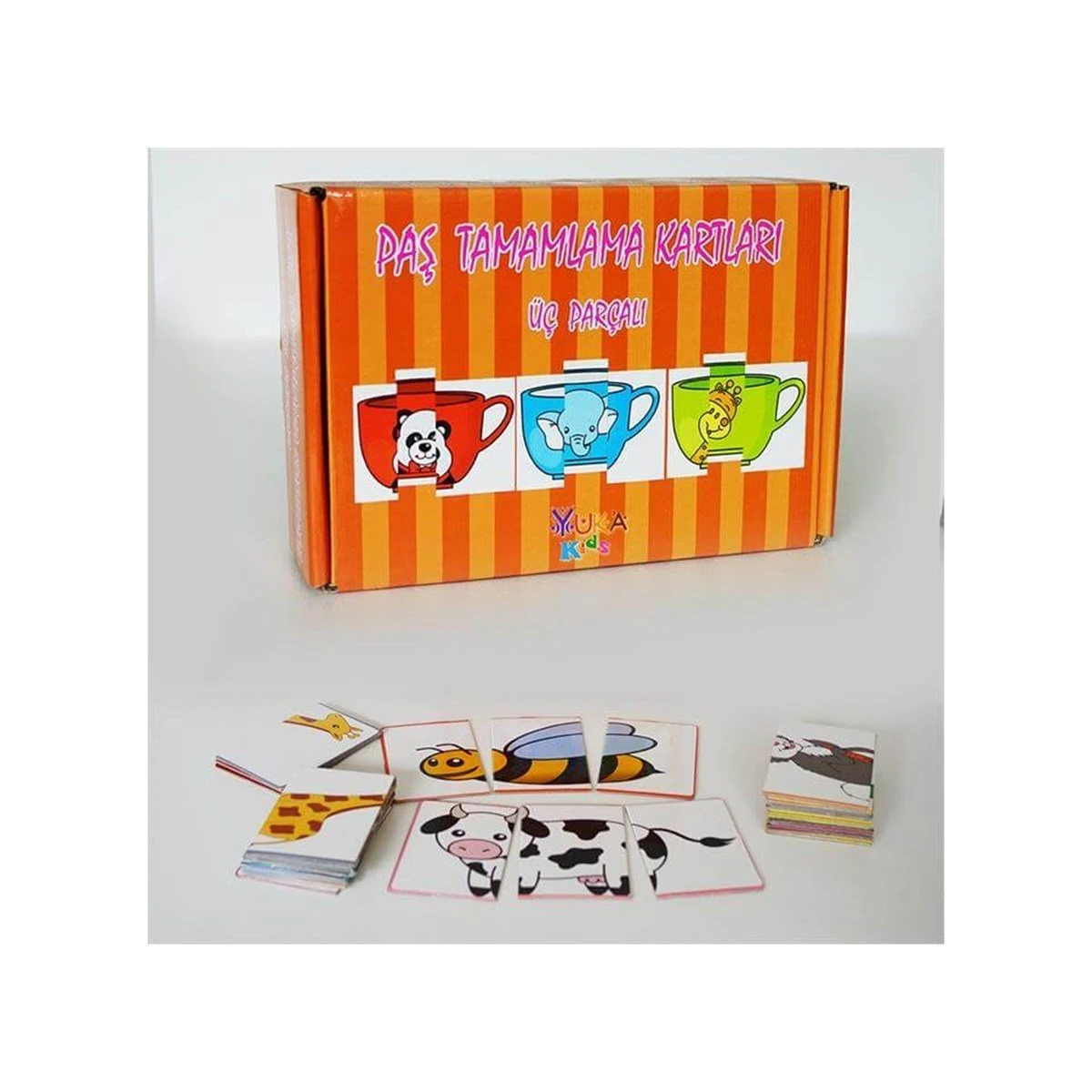 Paş Tamamlama Kartları Üç Parçalı