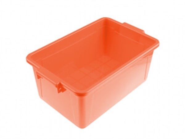 Hıde Box Kapaksız turuncu-23x37x14,5 - 8,5 lt.