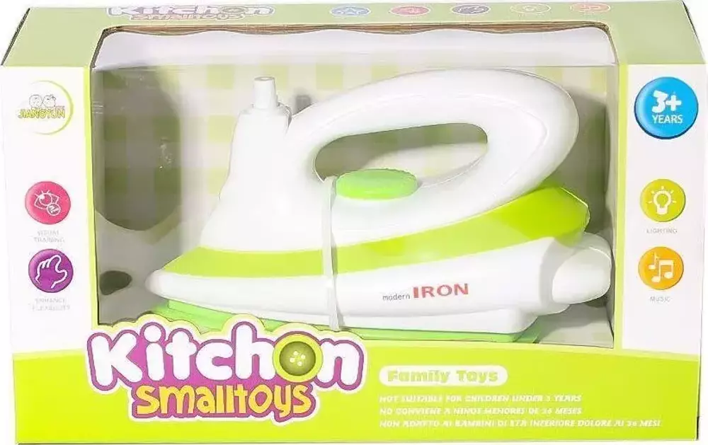 Sesli ve Işıklı Ütü