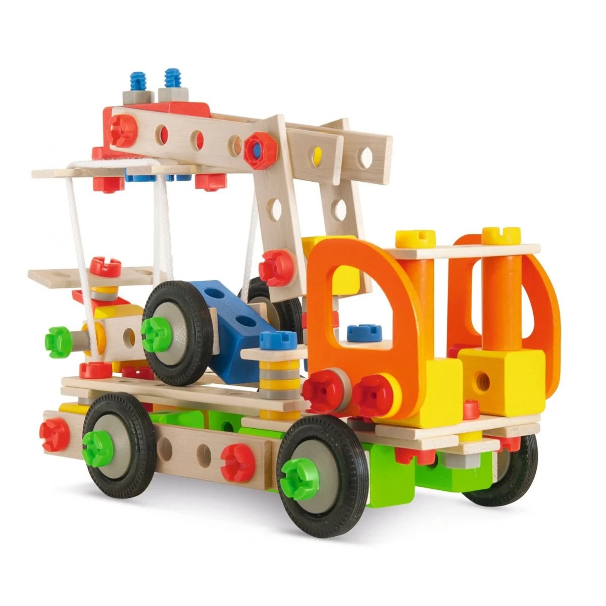Ahşap Tekerlekli Mobil Vinç