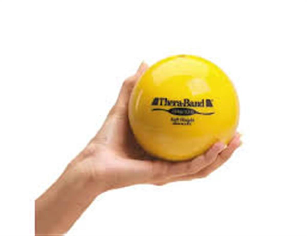Theraband Ağırlık Topu Sarı Yumuşak 1 kg