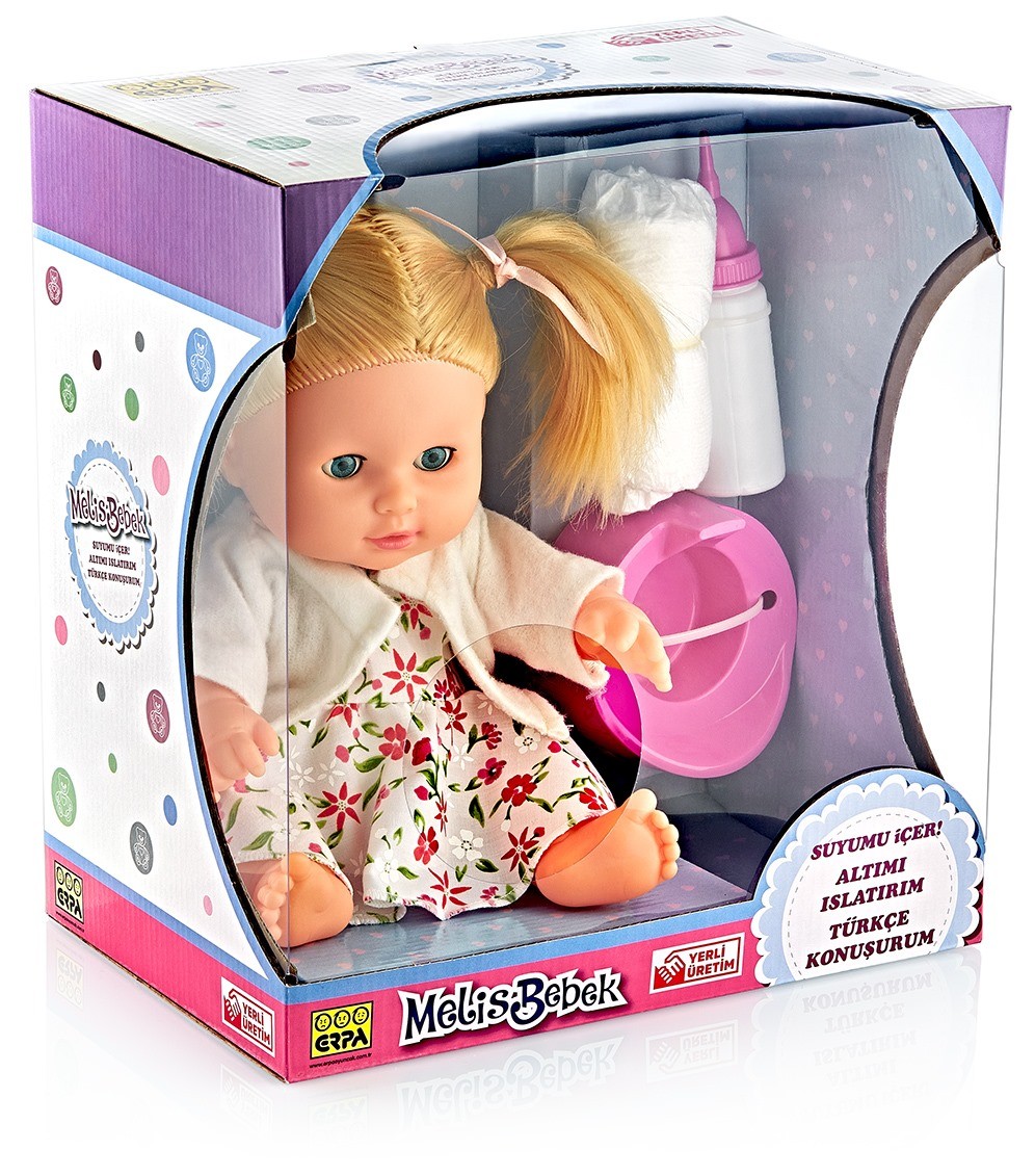Melis Bebek Masal Anlatan Altına Islatan 34 Cm