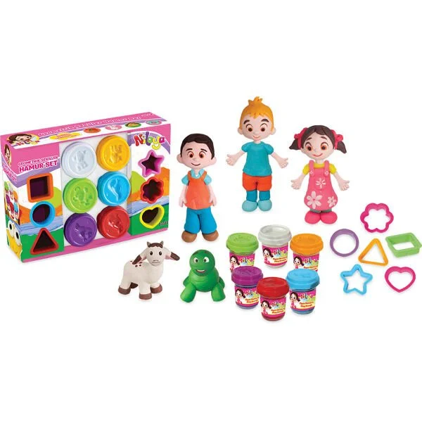 Niloya Geometrik Şekiller Hamur Set 336 gr